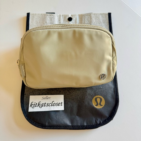 🆕 1L RAW LINEN - NWT lululemon everywhere belt bag EBB - Picture 1 of 10